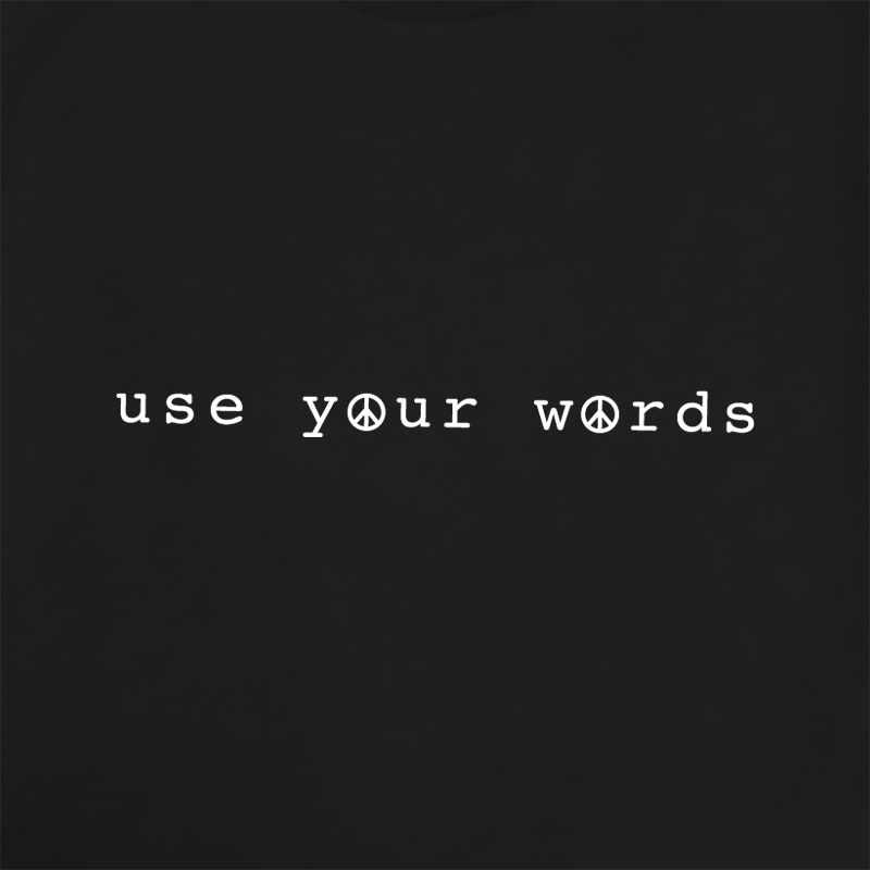 Use Your Words Tote Bag