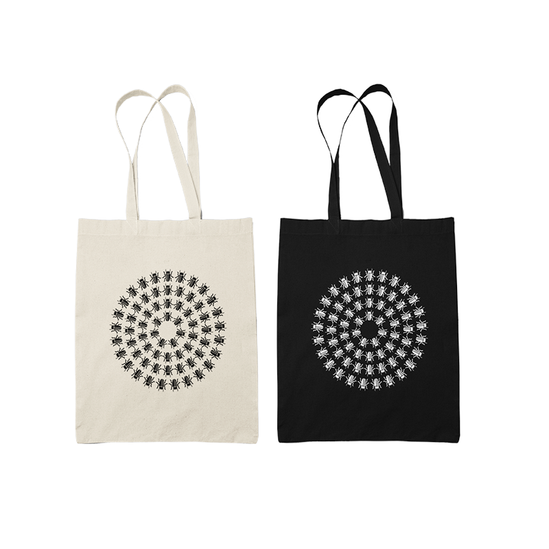 Beetle Mandala Tote Bag