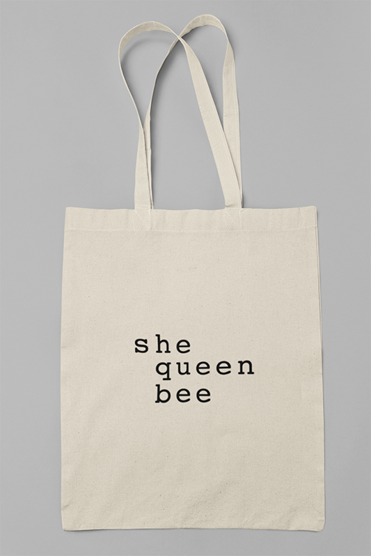 She Queen Bee Tote Bag